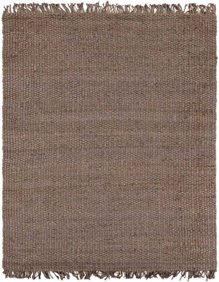 Detail image of 7' 1 x 10' Hand Woven Chunky Jute Rug