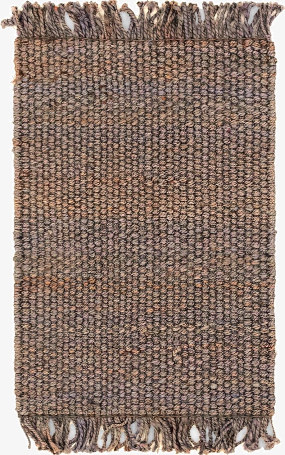 Primary image 2' x 3' 1  Hand Woven Chunky Jute Rug