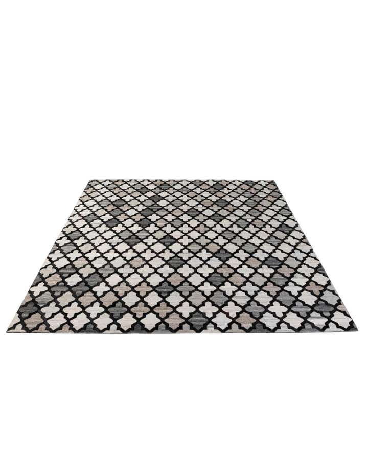 8' 1 x 9' 10 Cowhide - Patchwork Rug