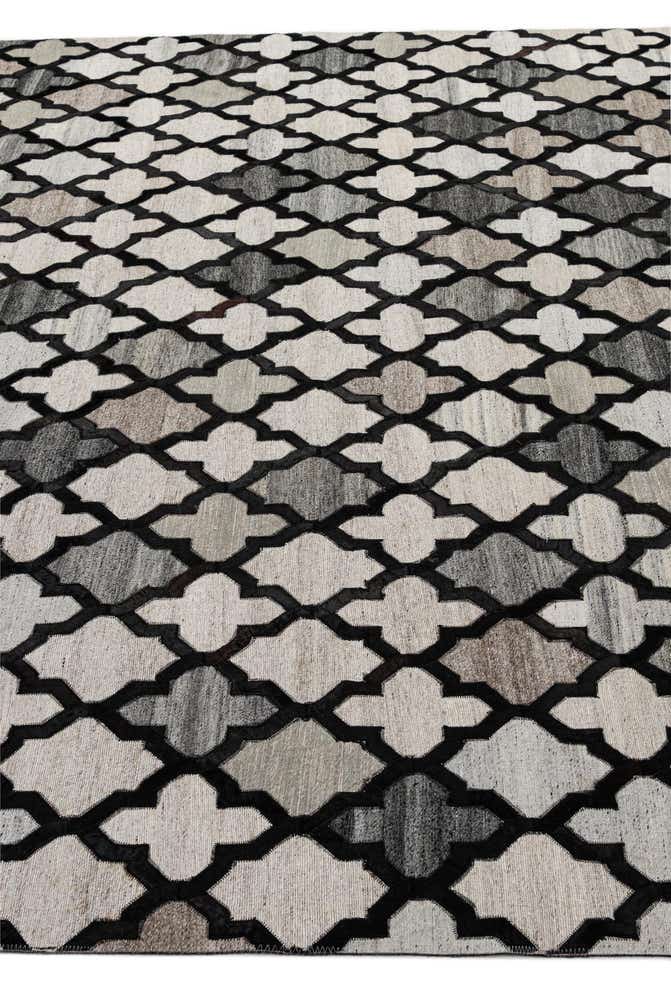 8' 1 x 9' 10 Cowhide - Patchwork Rug