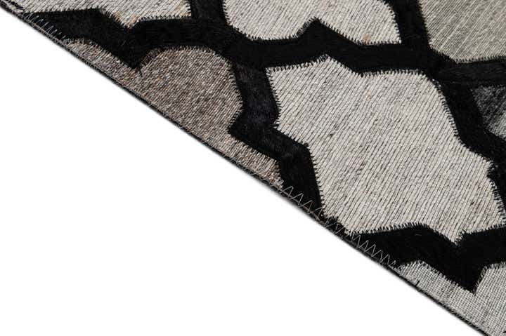 8' 1 x 9' 10 Cowhide - Patchwork Rug