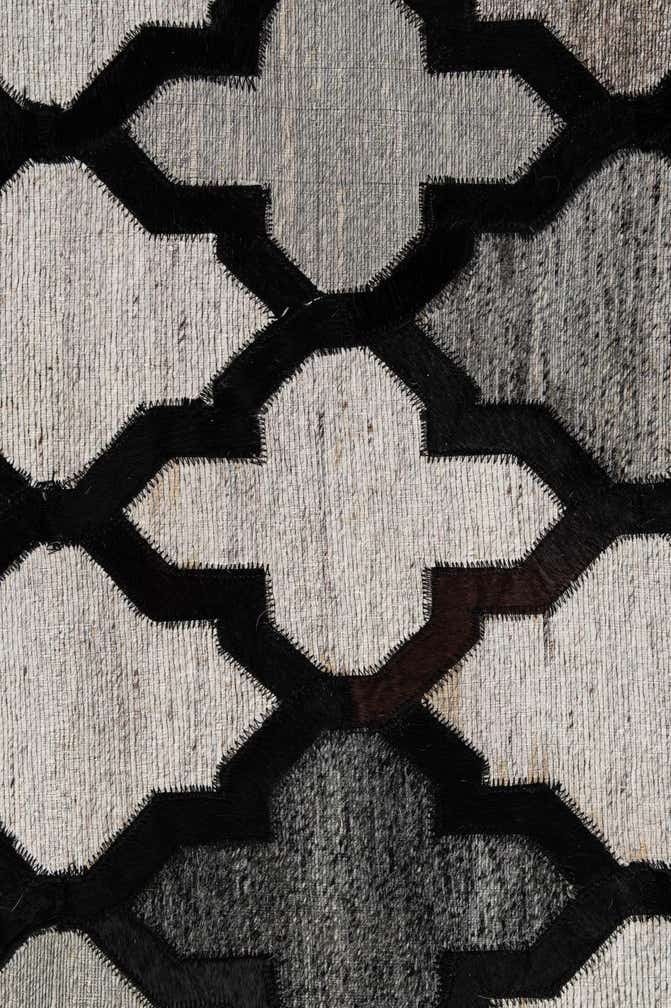 8' 1 x 9' 10 Cowhide - Patchwork Rug