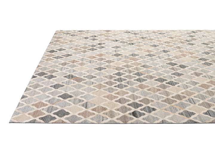 8' 1 x 9' 10 Cowhide - Patchwork Rug
