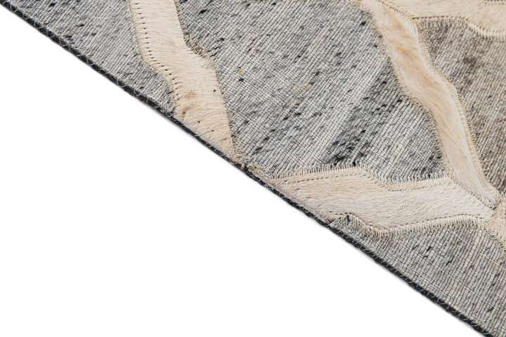 8' 1 x 9' 10 Cowhide - Patchwork Rug