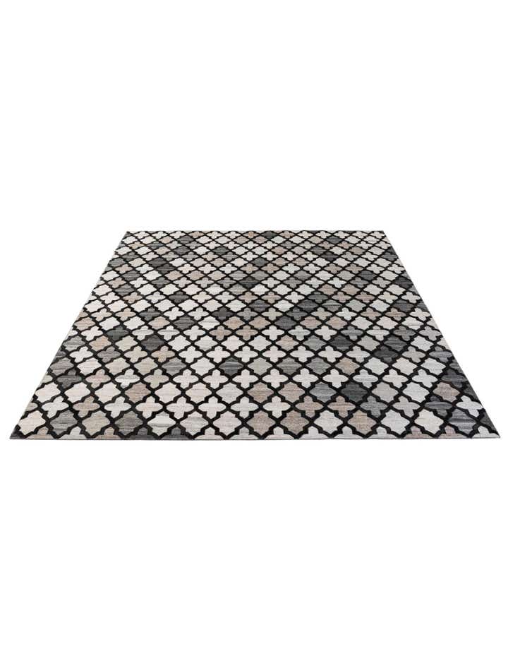 8' 1 x 9' 10 Cowhide - Patchwork Rug