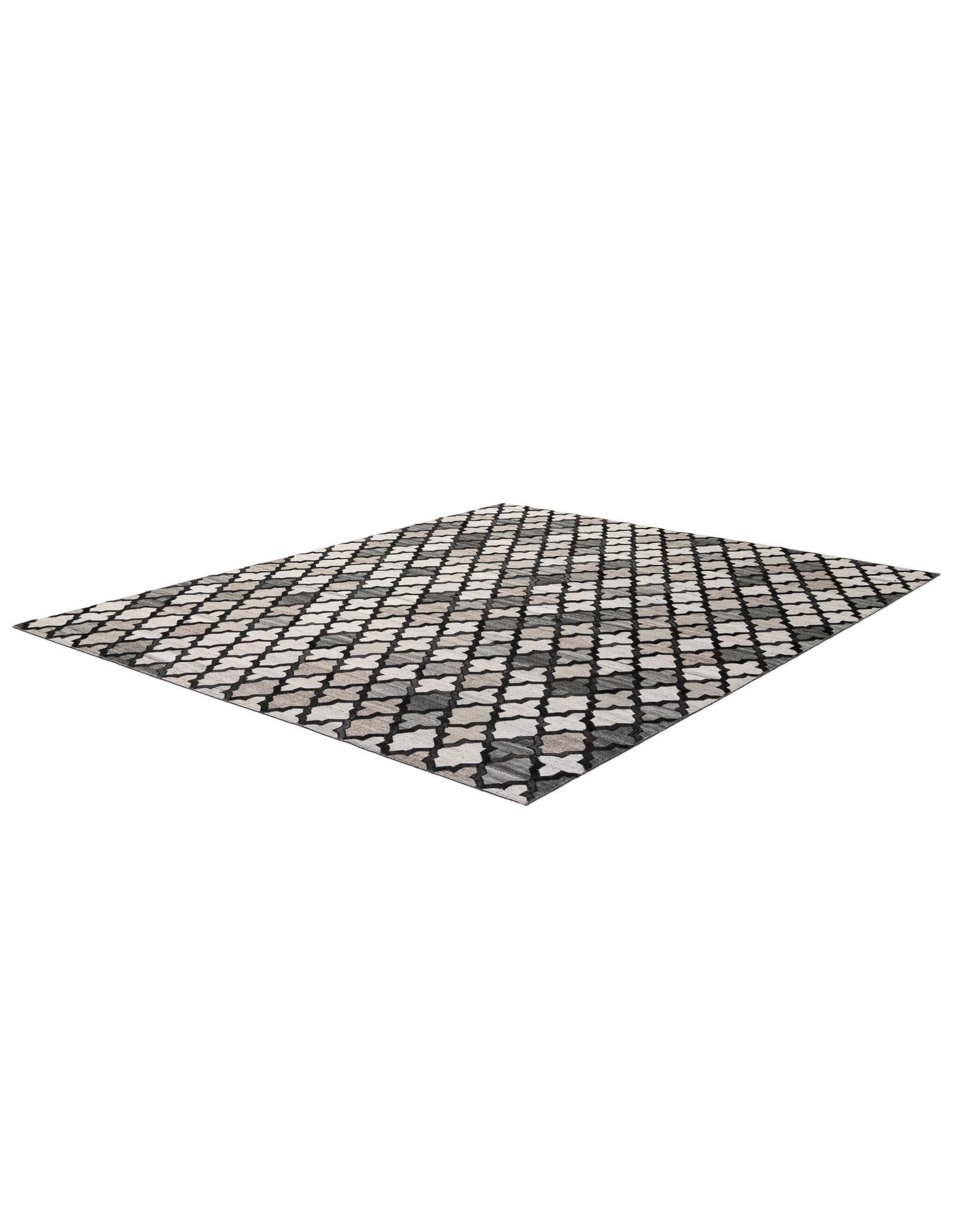 8' 1 x 9' 10 Cowhide - Patchwork Rug
