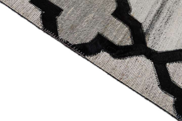 8' 1 x 9' 10 Cowhide - Patchwork Rug