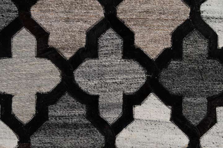 8' 1 x 9' 10 Cowhide - Patchwork Rug