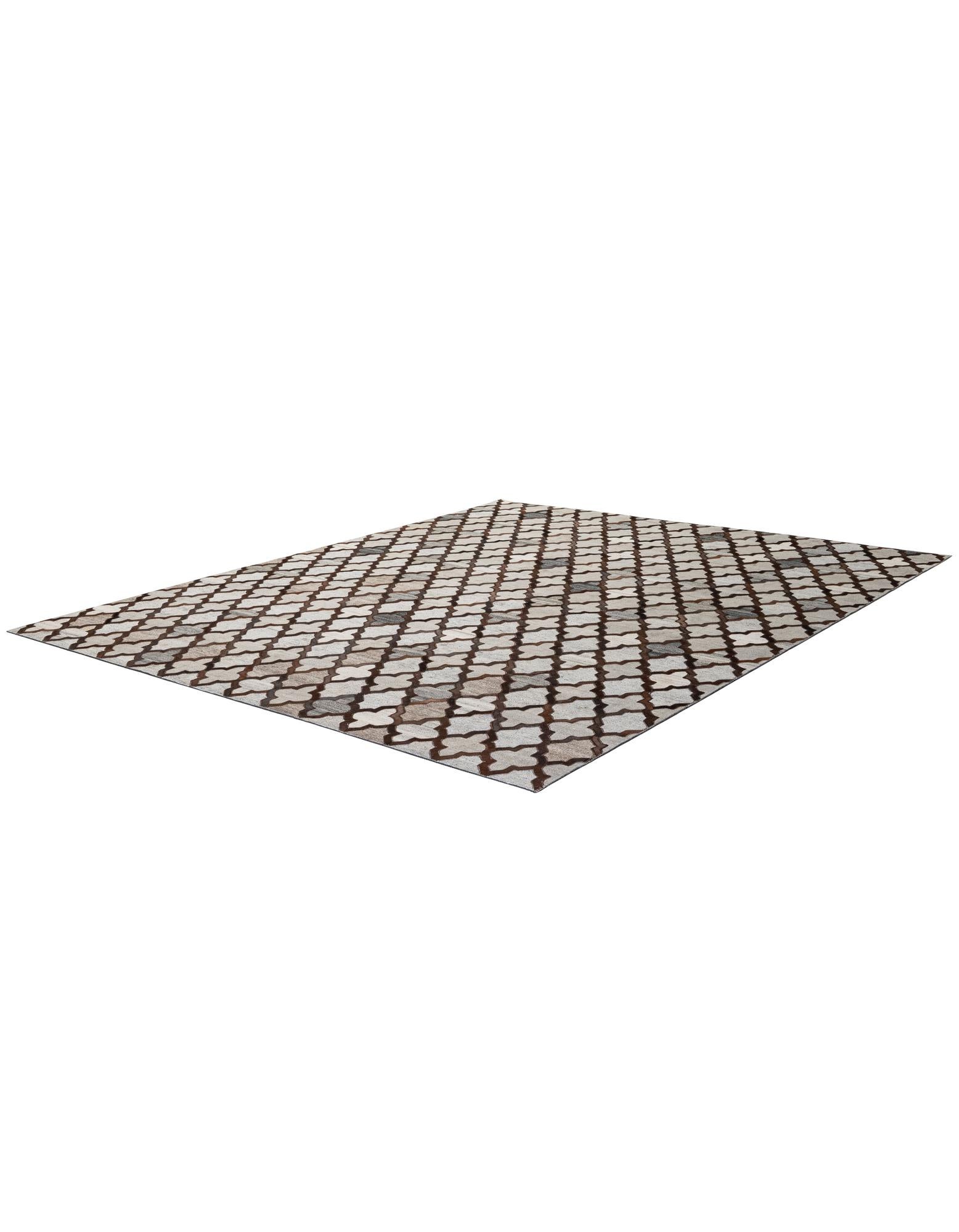 8' 1 x 9' 11 Cowhide - Patchwork Rug