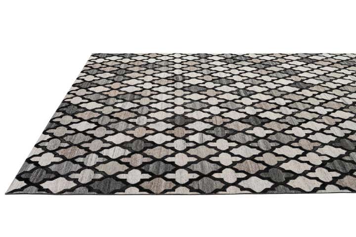 8' x 9' 10 Cowhide - Patchwork Rug