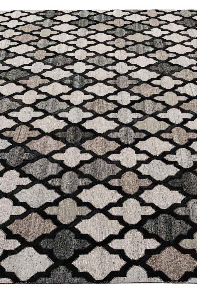 8' x 9' 10 Cowhide - Patchwork Rug