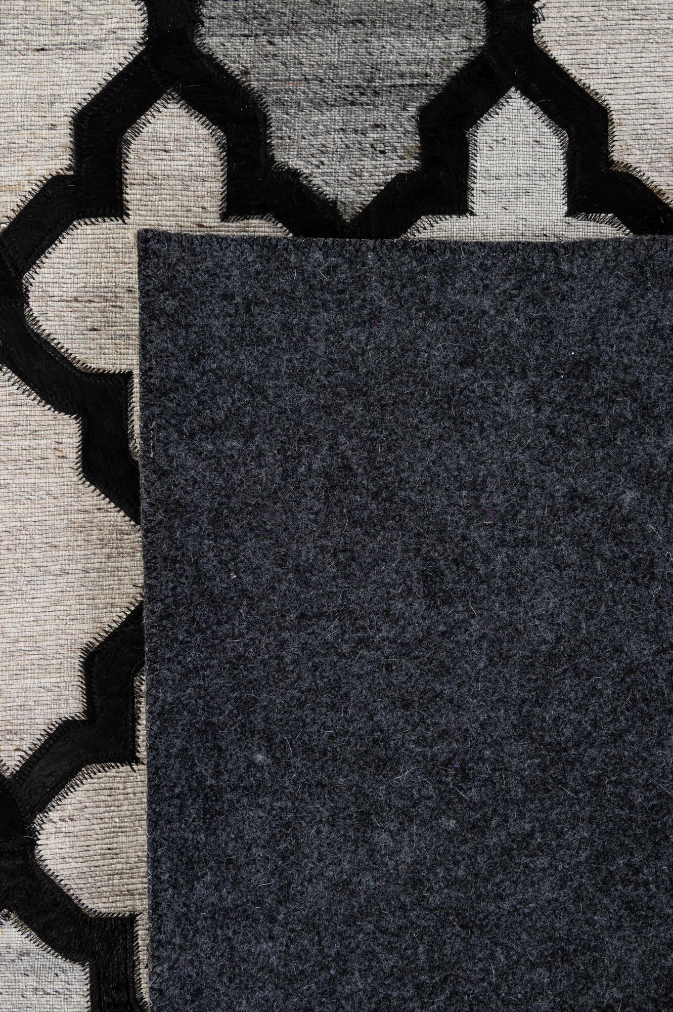 8' x 9' 10 Cowhide - Patchwork Rug