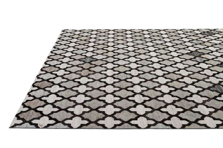 8' 1 x 9' 11 Cowhide - Patchwork Rug