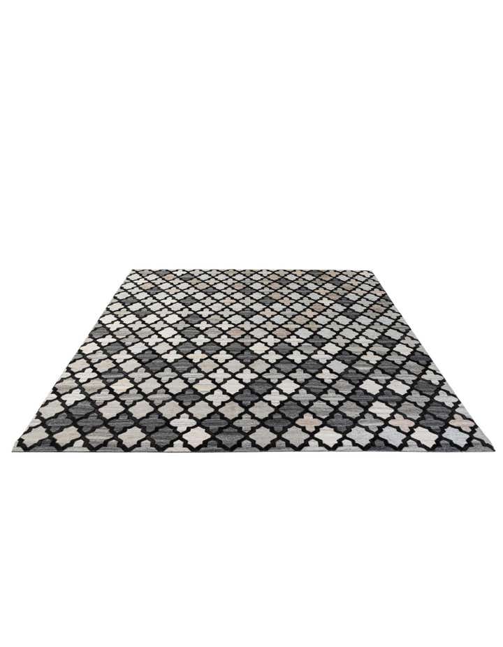 8' 1 x 9' 11 Cowhide - Patchwork Rug