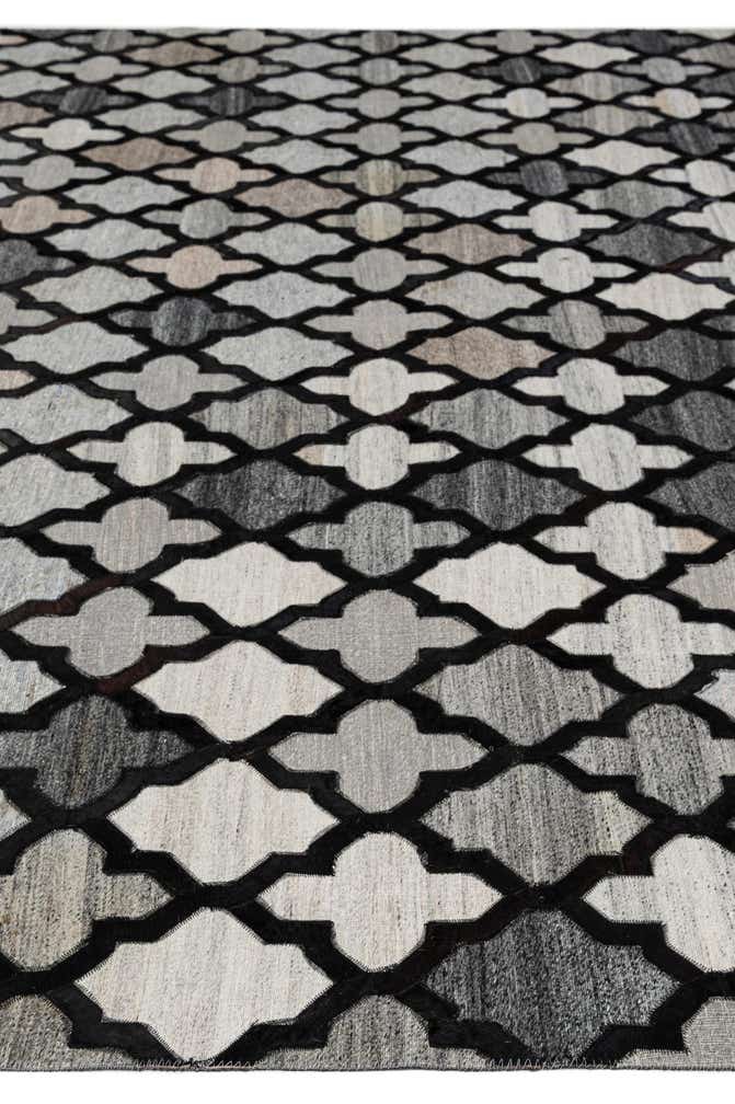 8' 1 x 9' 11 Cowhide - Patchwork Rug