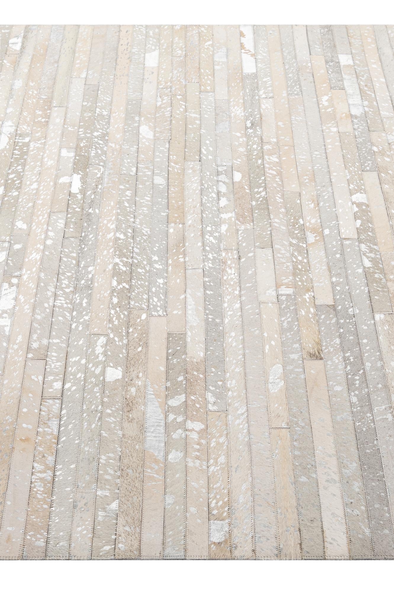 5' 2 x 7' 11 Cowhide - Patchwork Rug