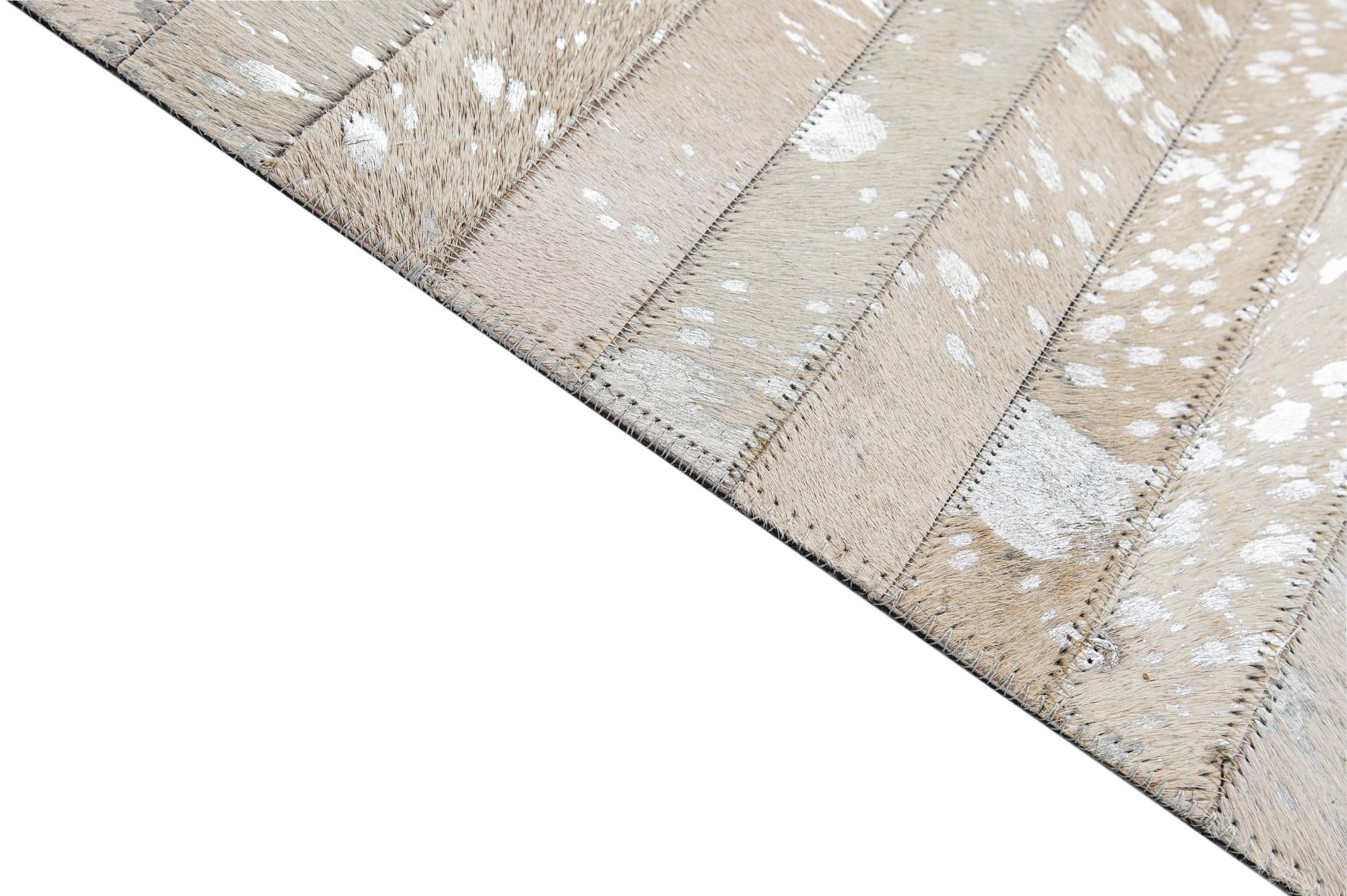 5' 2 x 7' 11 Cowhide - Patchwork Rug