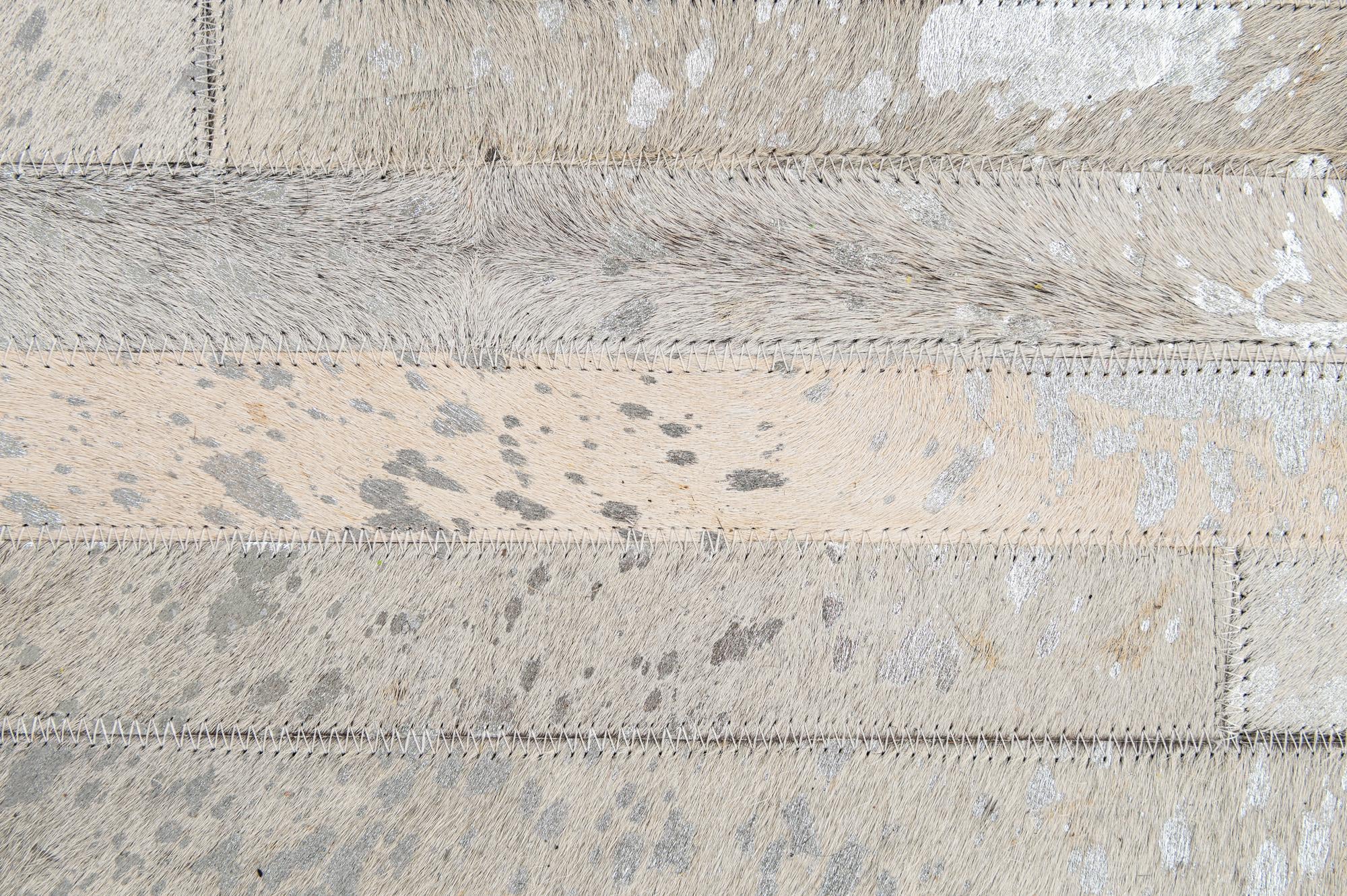 5' 2 x 7' 11 Cowhide - Patchwork Rug