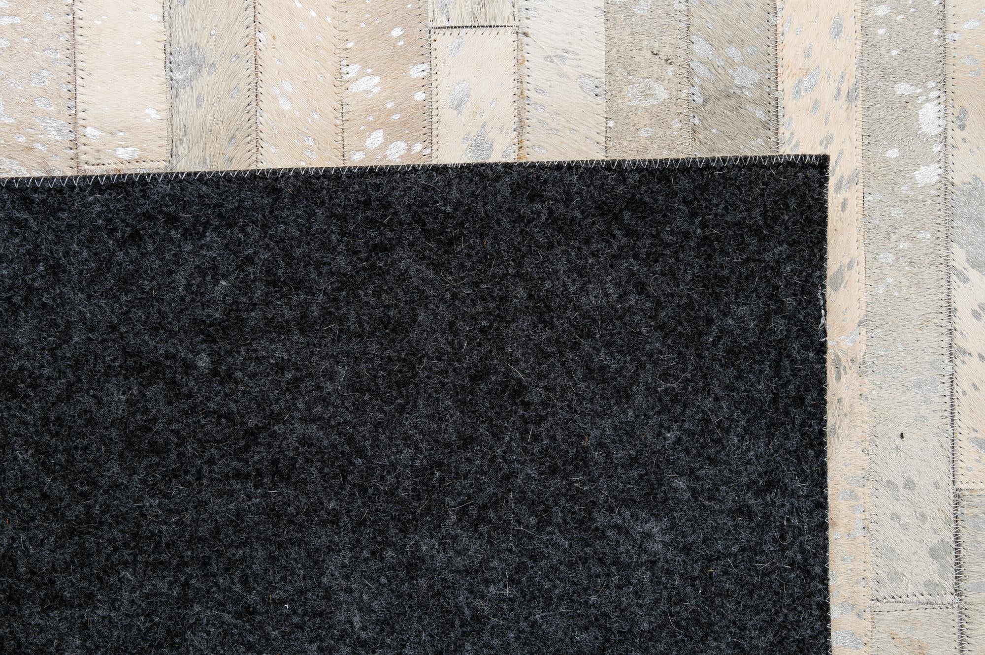 5' 2 x 7' 11 Cowhide - Patchwork Rug