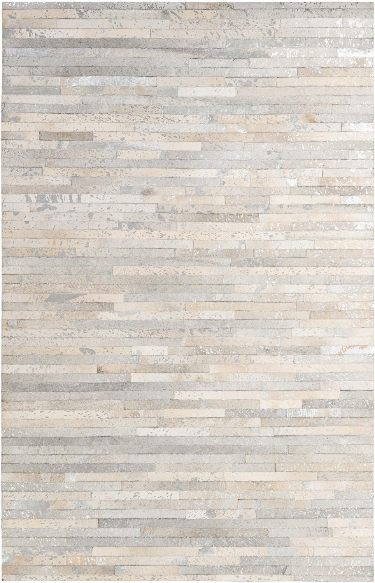 5' 2 x 7' 11 Cowhide - Patchwork Rug