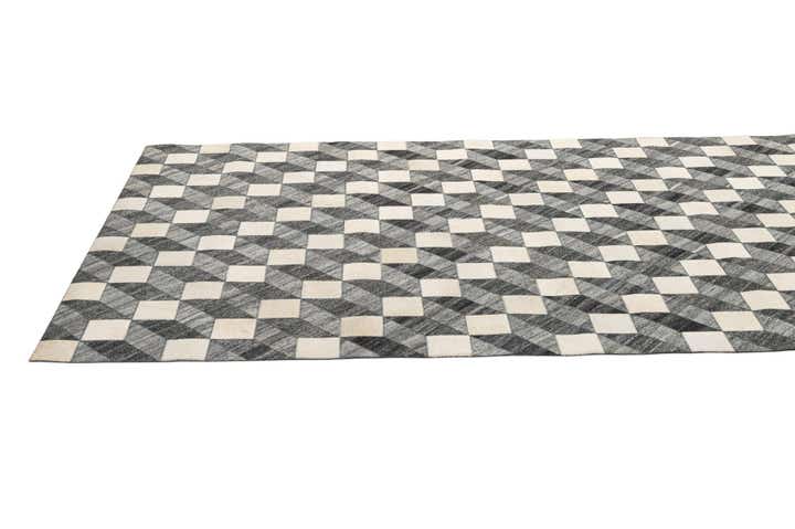 4' 11 x 7' 9 Cowhide - Patchwork Rug