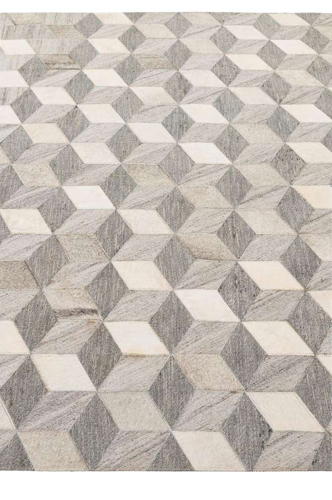 5' x 8' 1 Cowhide - Patchwork Rug