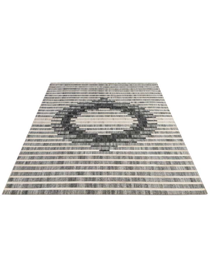 4' 11 x 7' 11 Cowhide - Patchwork Rug