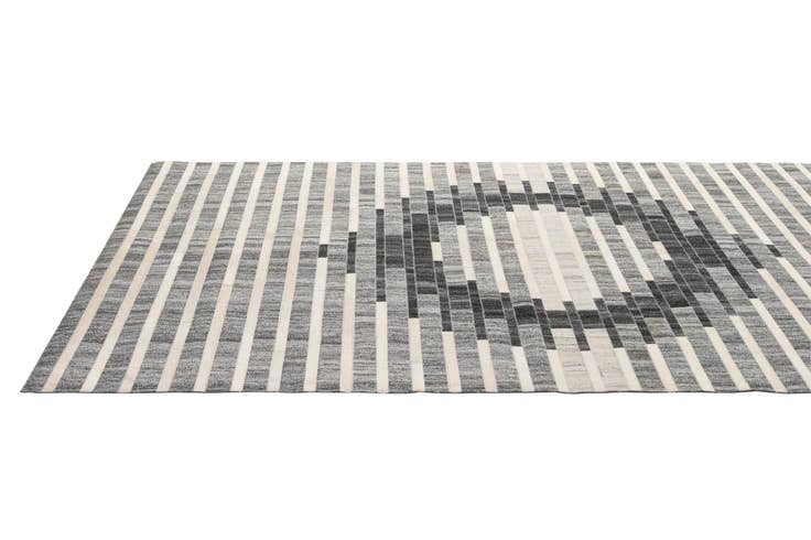 Detail image of 4' 11 x 7' 11 Cowhide - Patchwork Rug