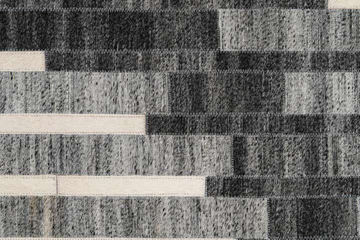 4' 11 x 7' 11 Cowhide - Patchwork Rug