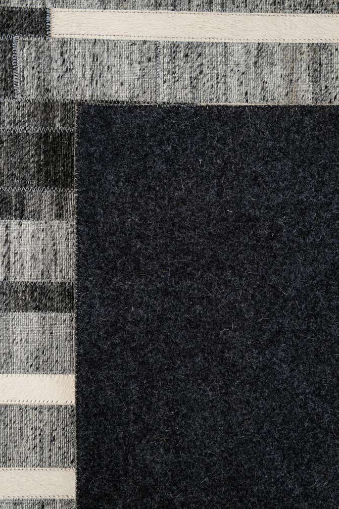 4' 11 x 7' 11 Cowhide - Patchwork Rug