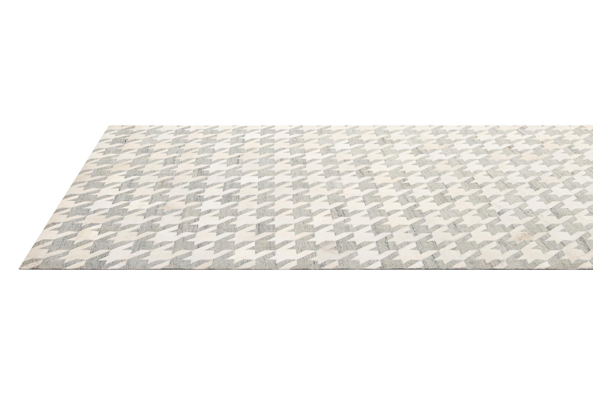 5' 1 x 7' 11 Cowhide - Patchwork Rug