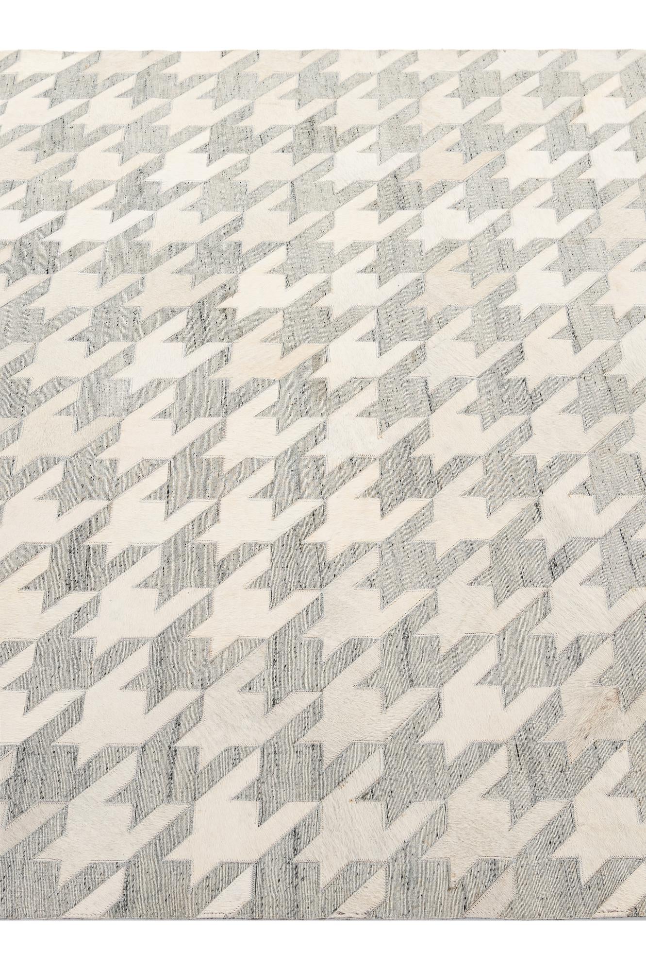 5' 1 x 7' 11 Cowhide - Patchwork Rug