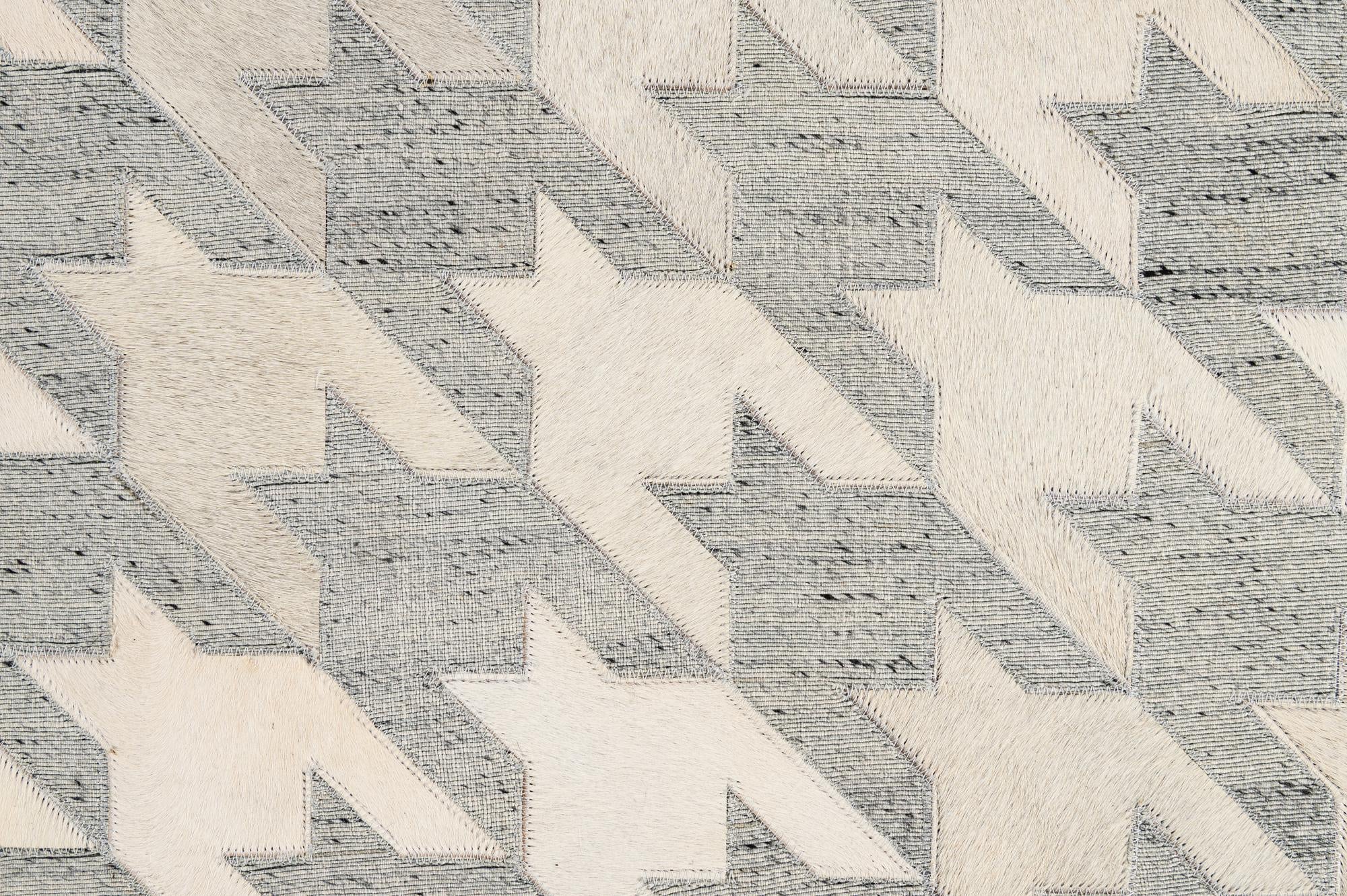 5' 1 x 7' 11 Cowhide - Patchwork Rug