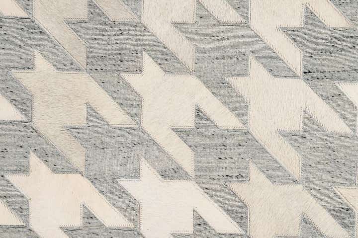 5' 1 x 7' 11 Cowhide - Patchwork Rug