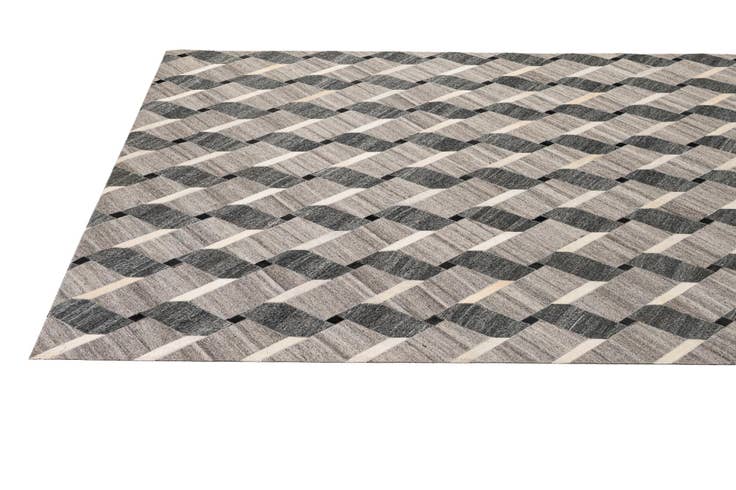 Detail image of 5' 2 x 7' 11 Cowhide - Patchwork Rug