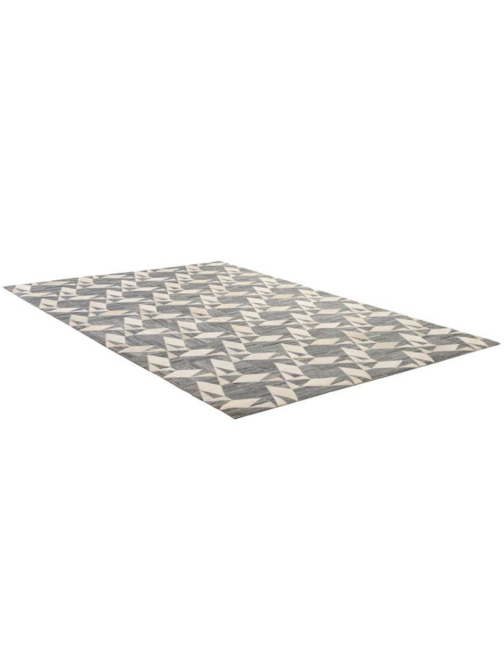 Detail image of 5' 3 x 7' 9 Cowhide - Patchwork Rug