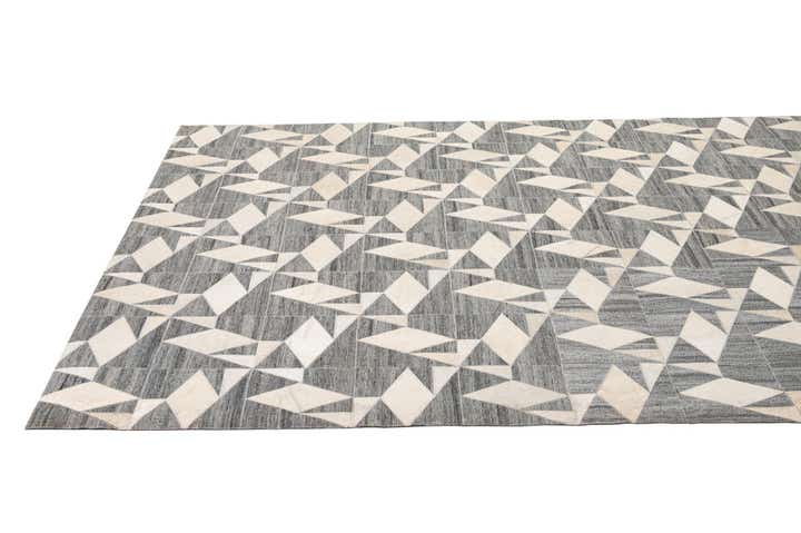 5' 3 x 7' 9 Cowhide - Patchwork Rug