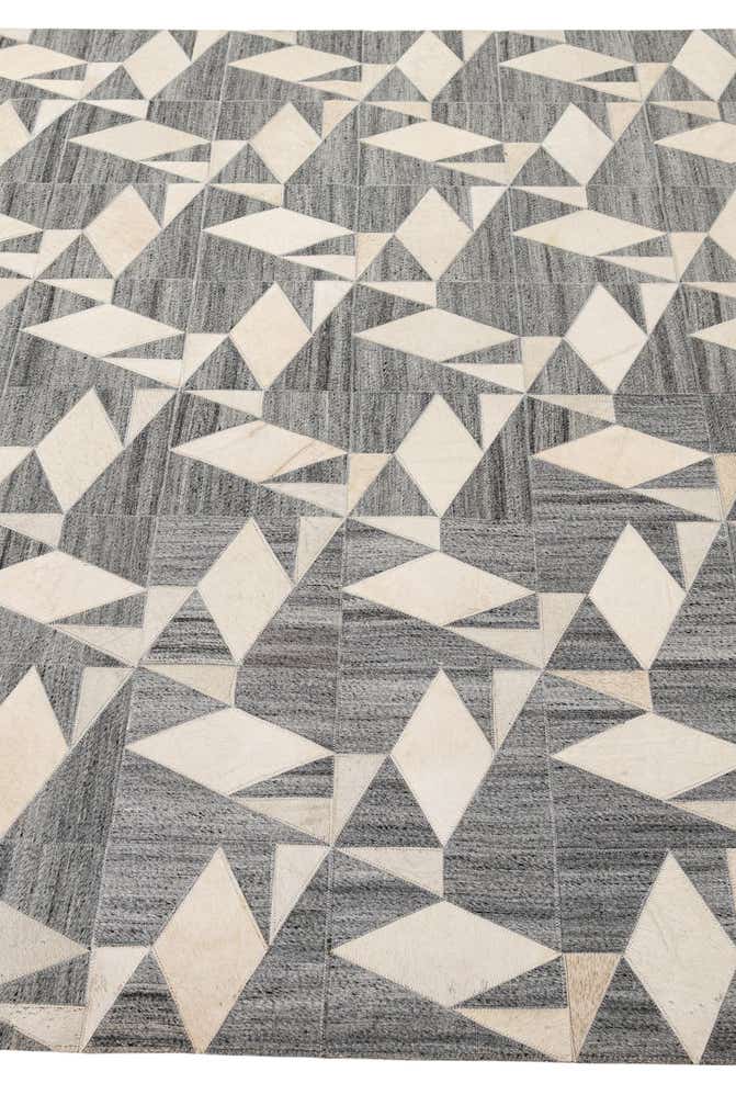 5' 3 x 7' 9 Cowhide - Patchwork Rug