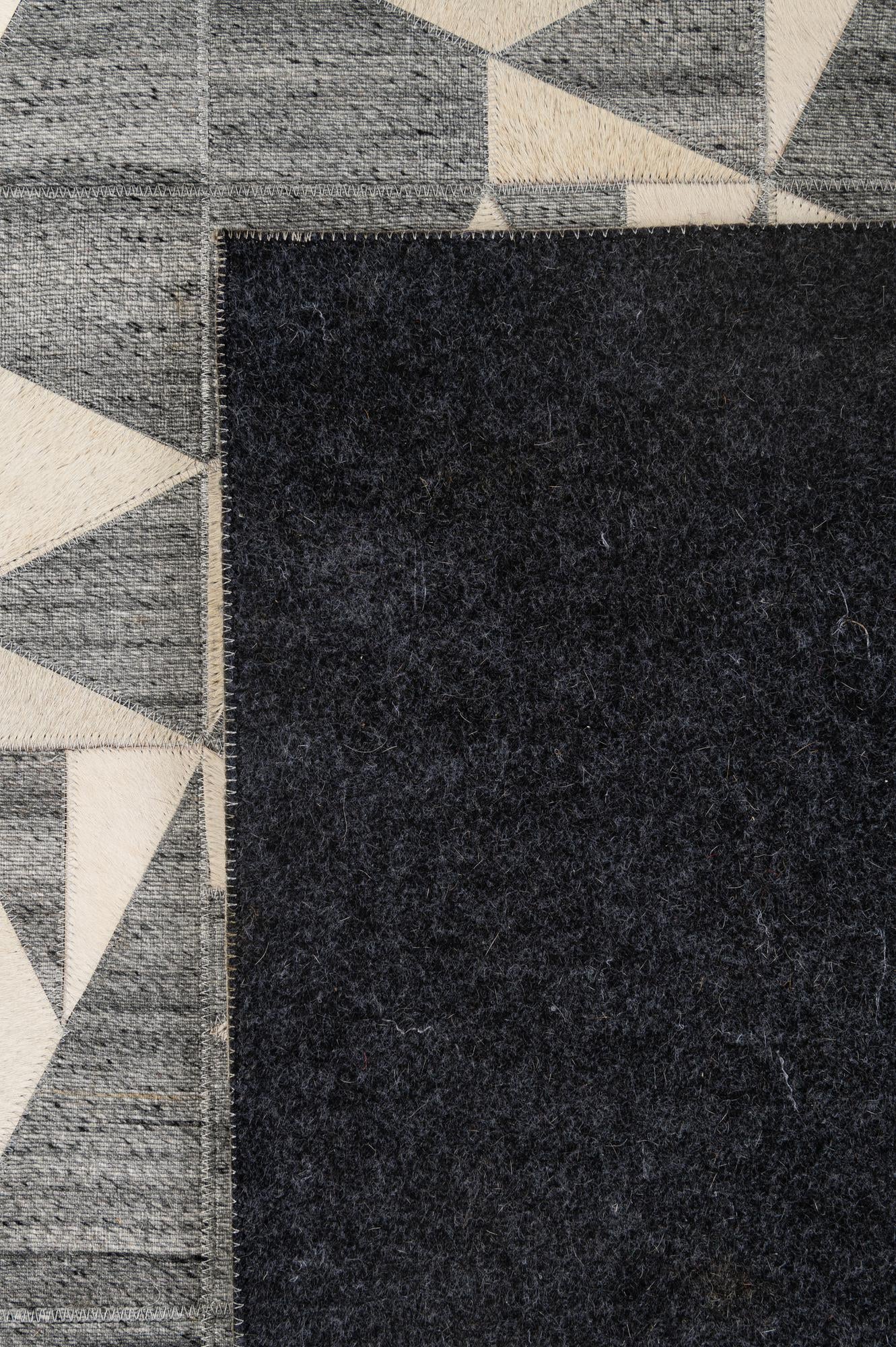 5' 3 x 7' 9 Cowhide - Patchwork Rug