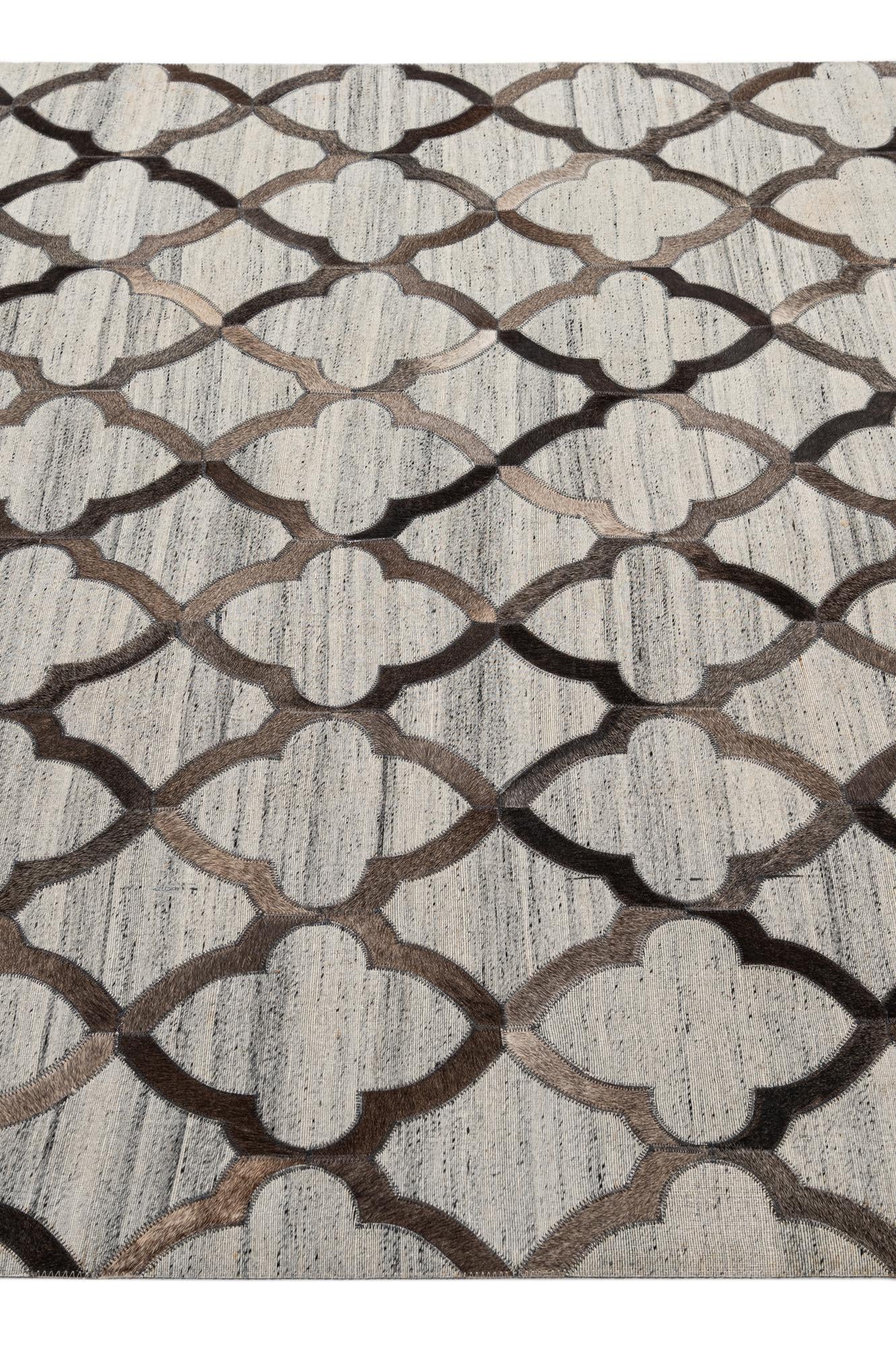 5' x 8' Cowhide - Patchwork Rug