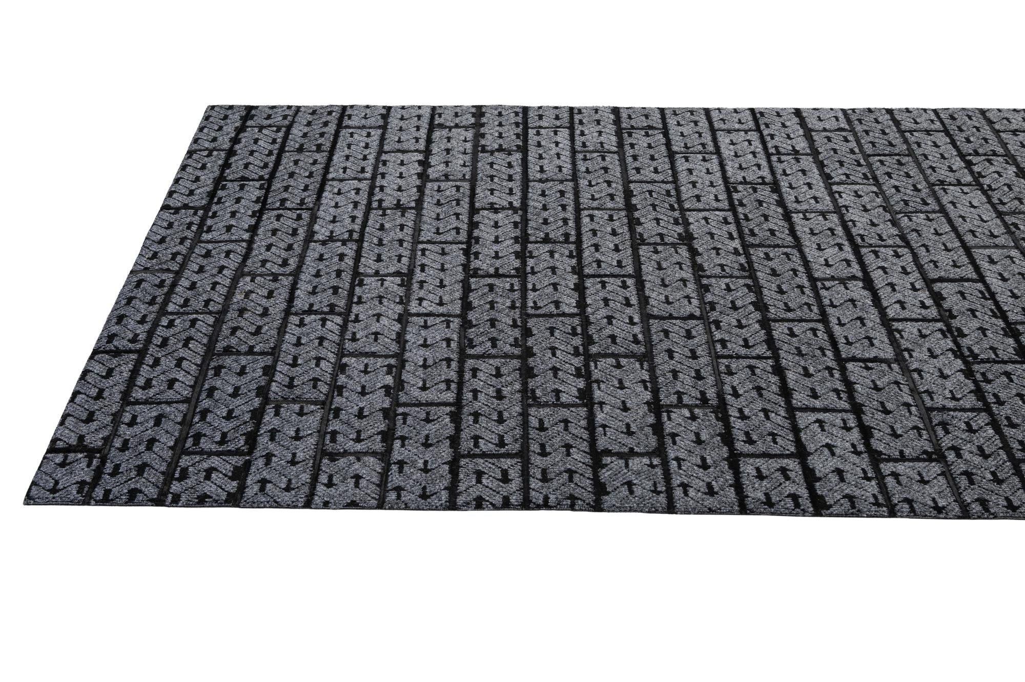 5' 1 x 7' 10 Cowhide - Patchwork Rug