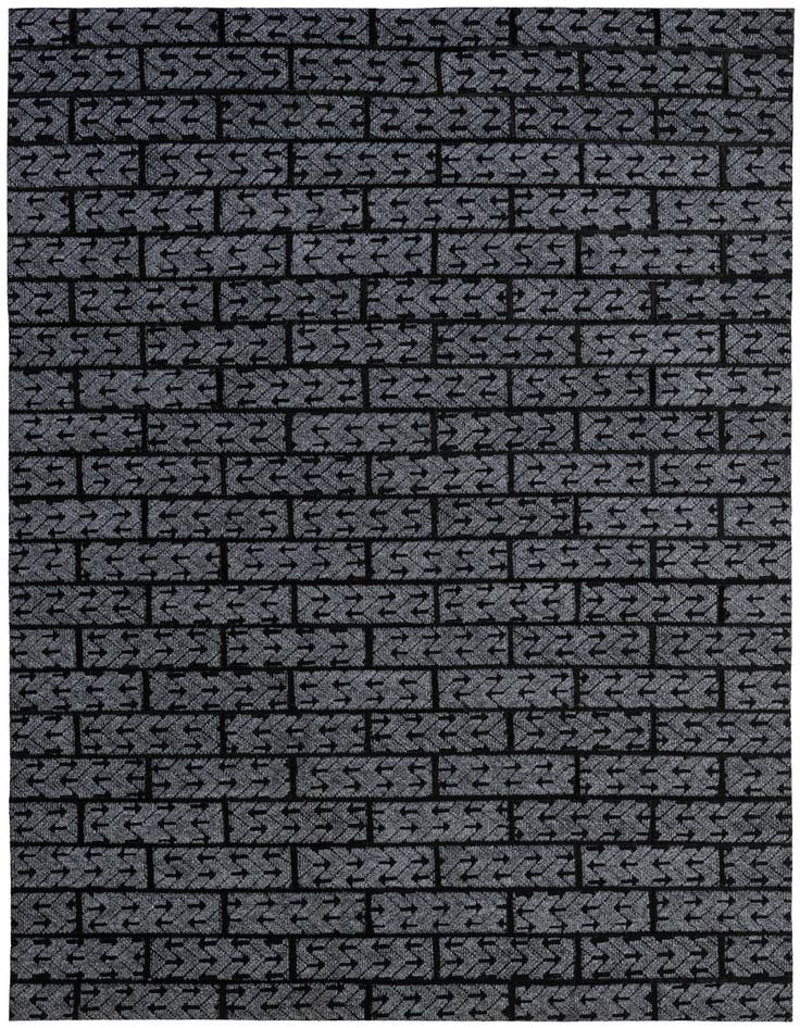 Detail image of 5' 1 x 7' 10 Cowhide - Patchwork Rug