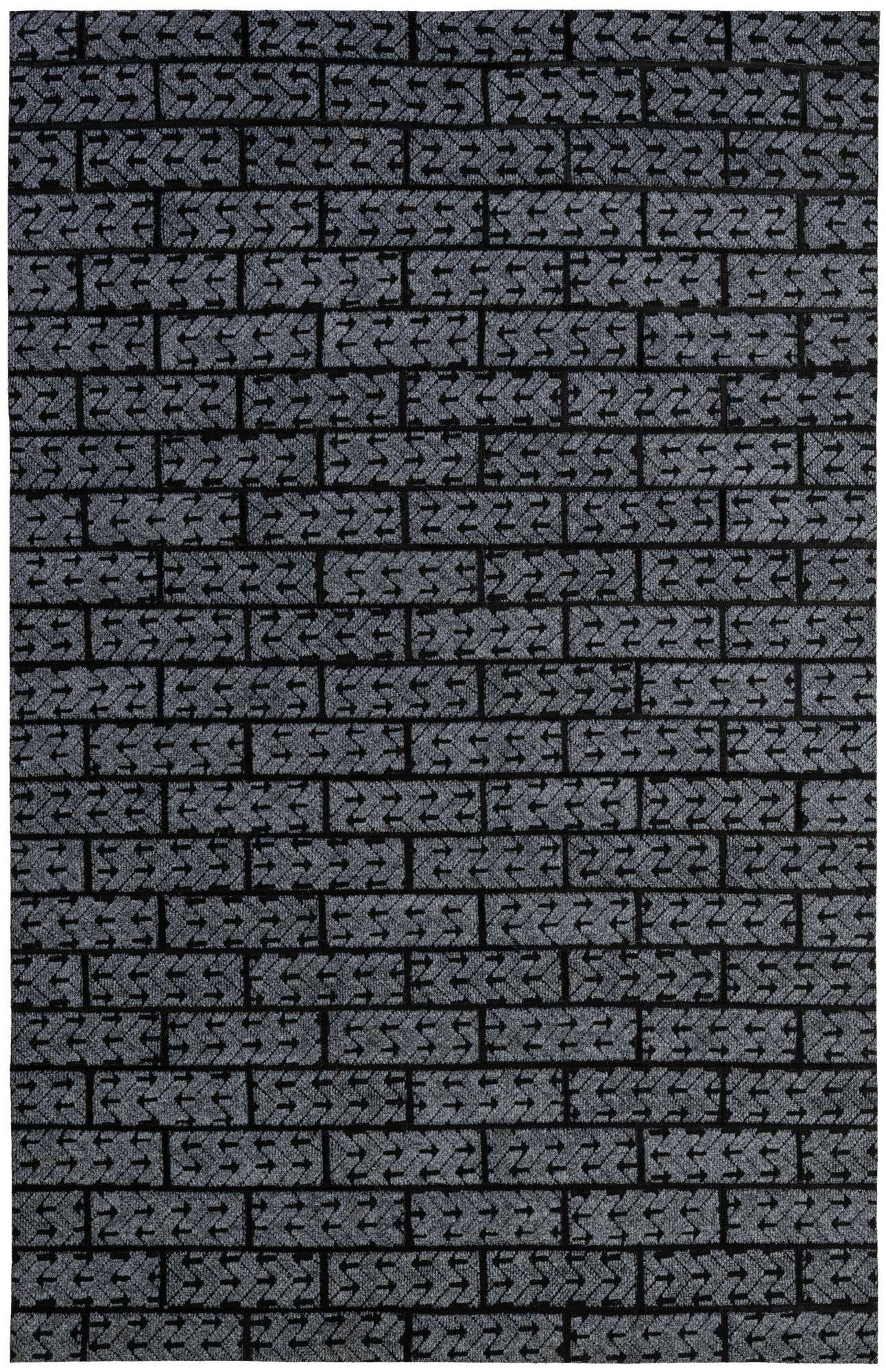 5' 1 x 7' 10 Cowhide - Patchwork Rug