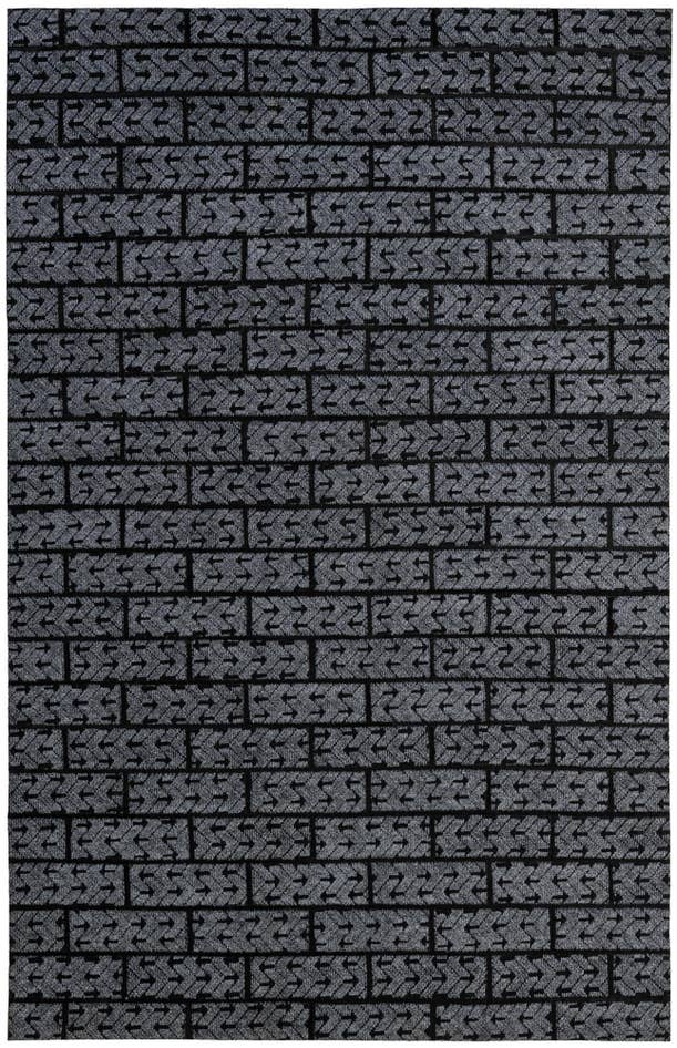 Detail image of 5' 1 x 7' 10 Cowhide - Patchwork Rug