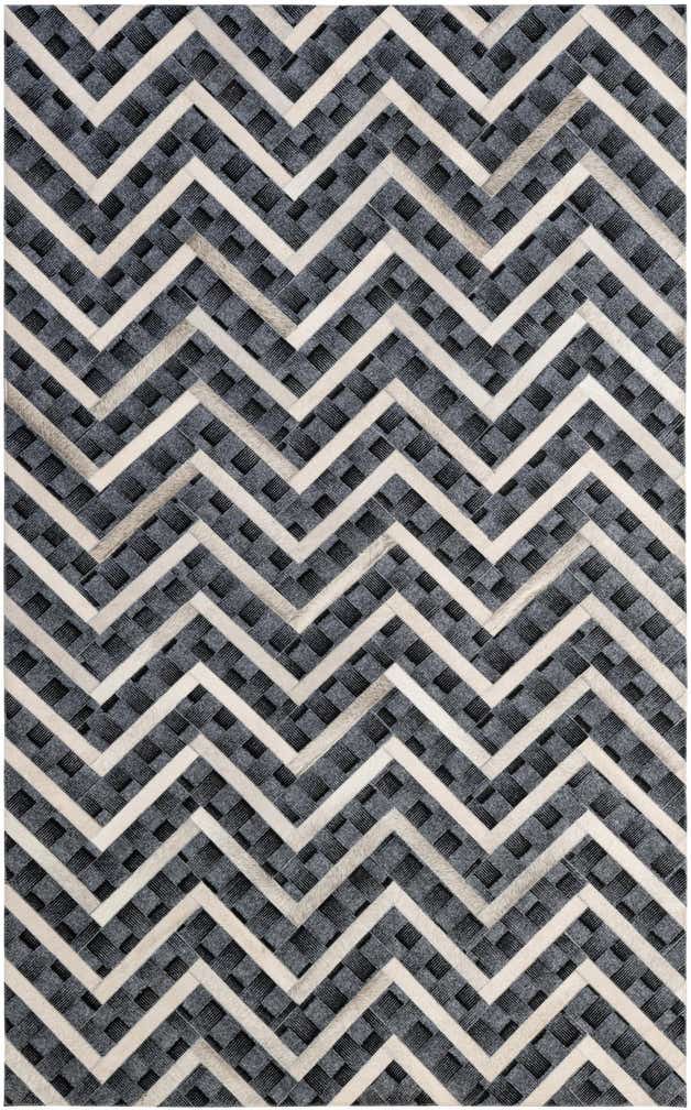 4' 11 x 7' 11 Cowhide - Patchwork Rug