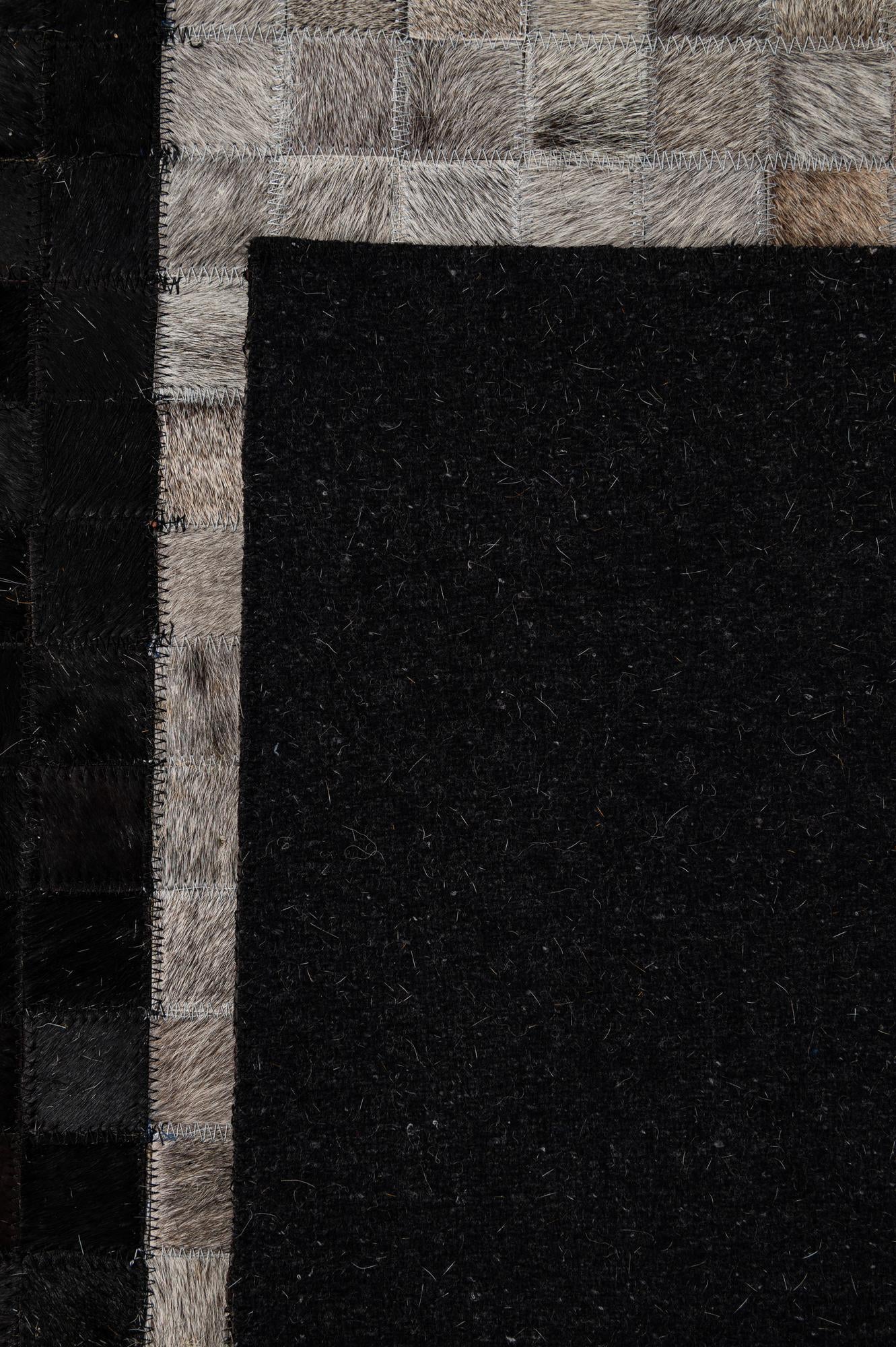 5' x 7' 11 Cowhide - Patchwork Rug