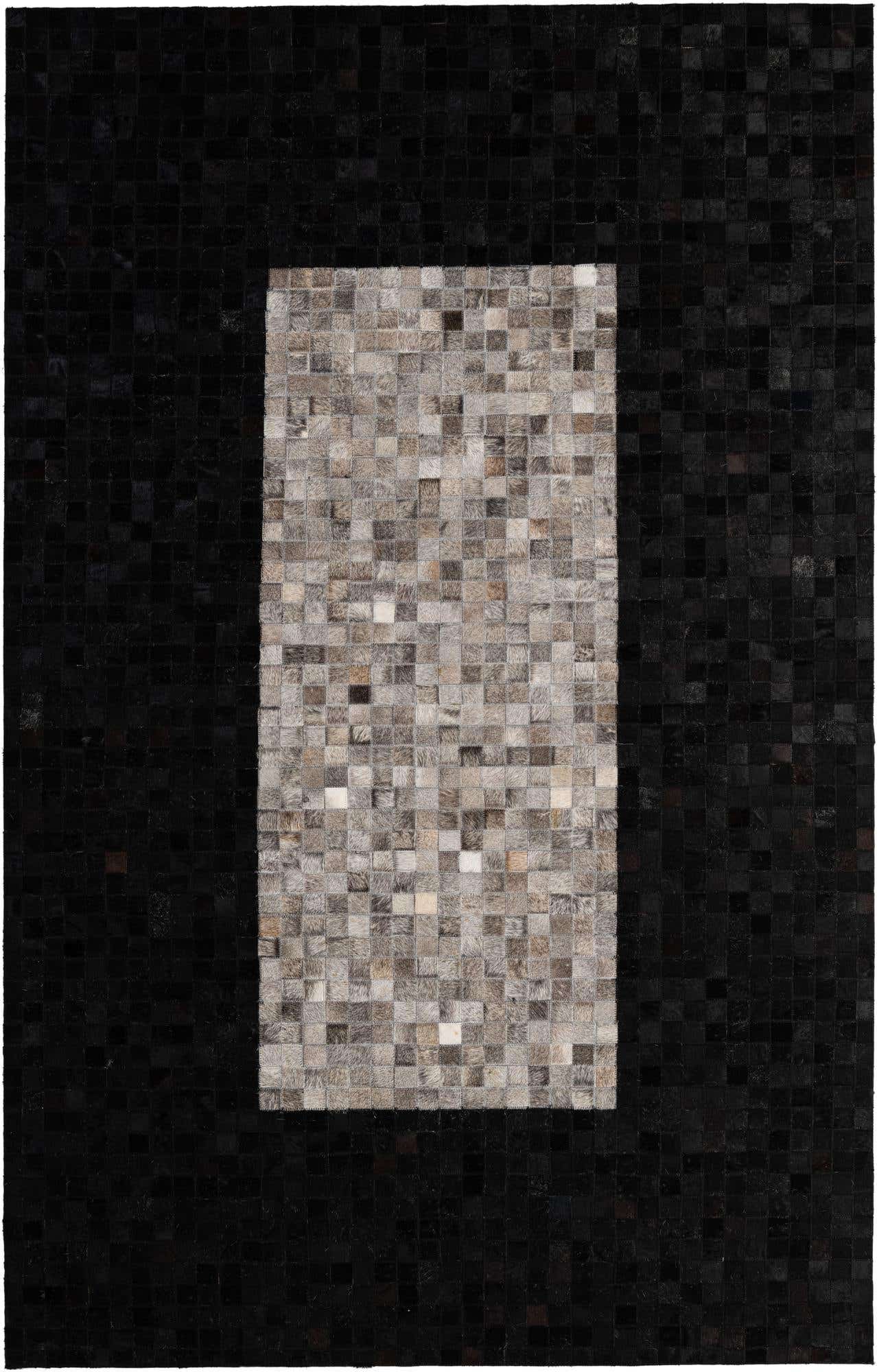 5' x 7' 11 Cowhide - Patchwork Rug