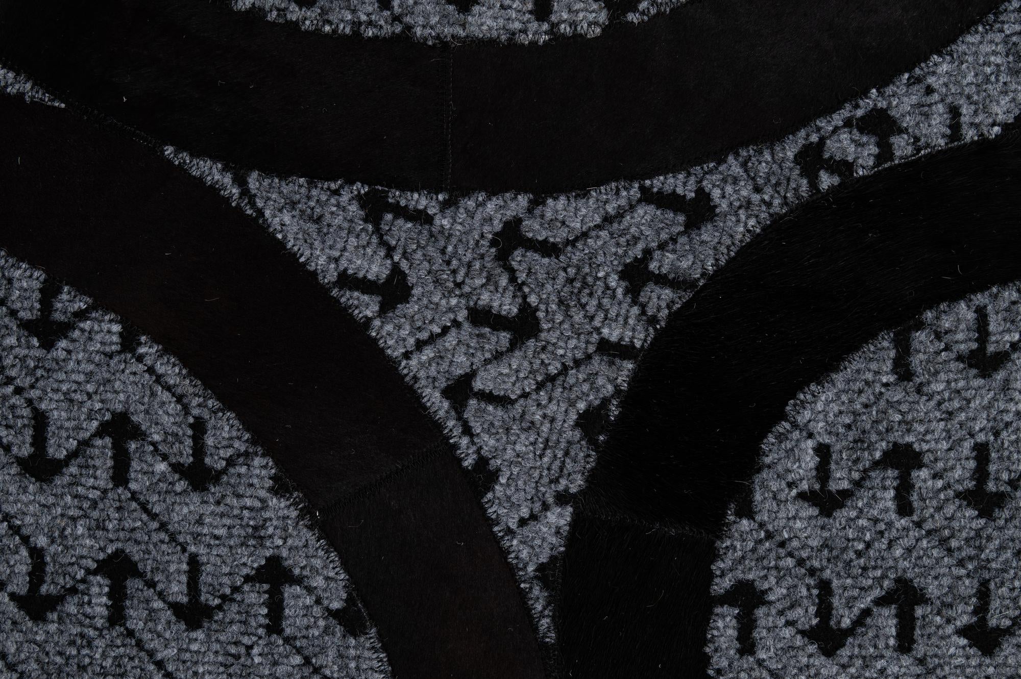 5' 1 x 8' Cowhide - Patchwork Rug