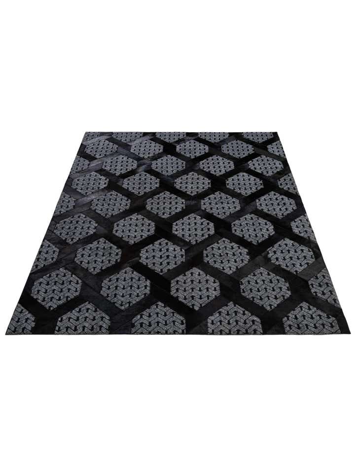 5' 4 x 7' 11 Cowhide - Patchwork Rug