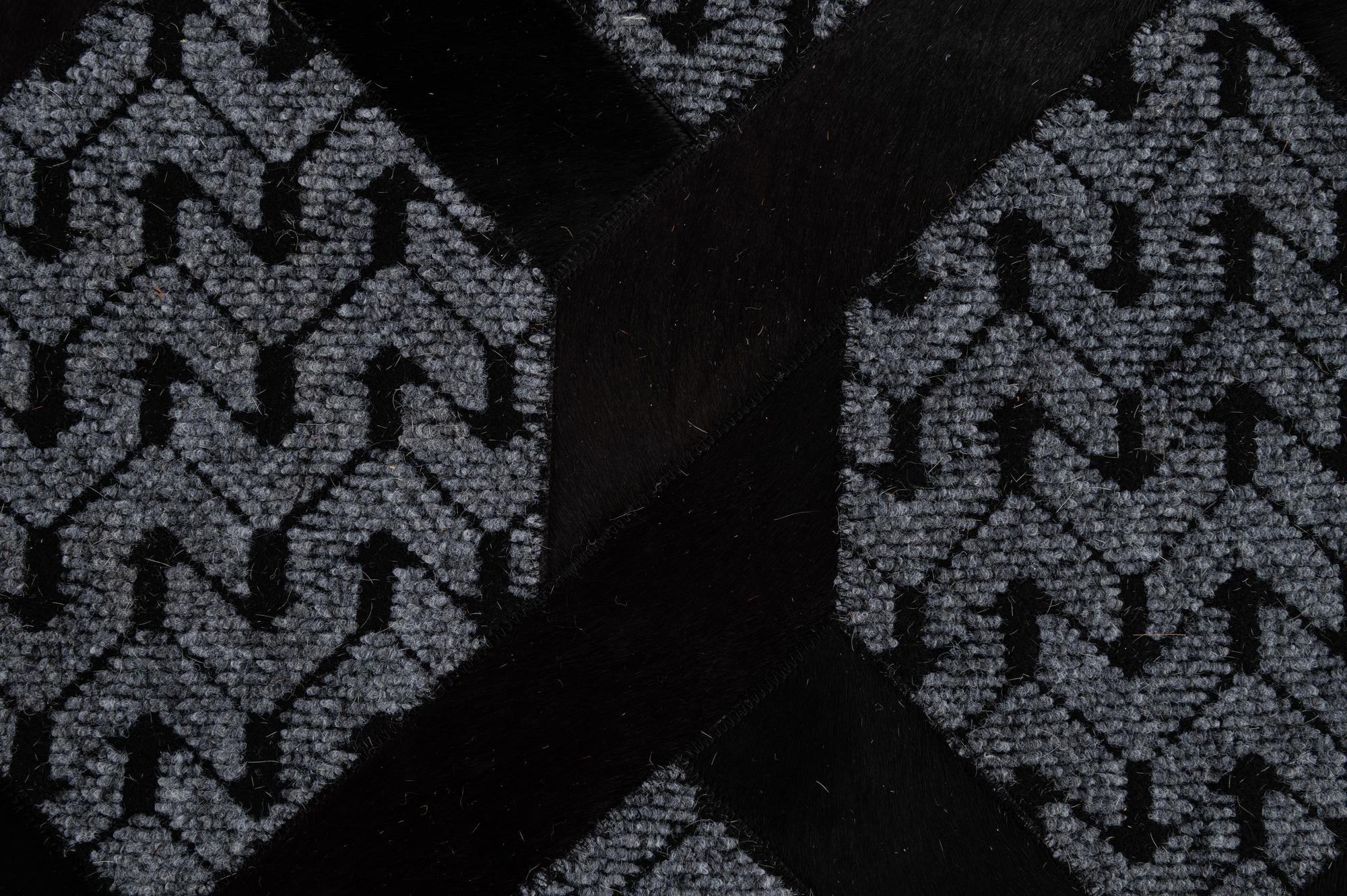 5' 4 x 7' 11 Cowhide - Patchwork Rug